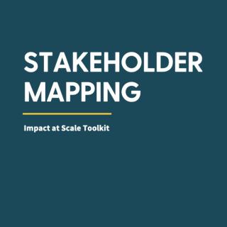 Stakeholder Mapping